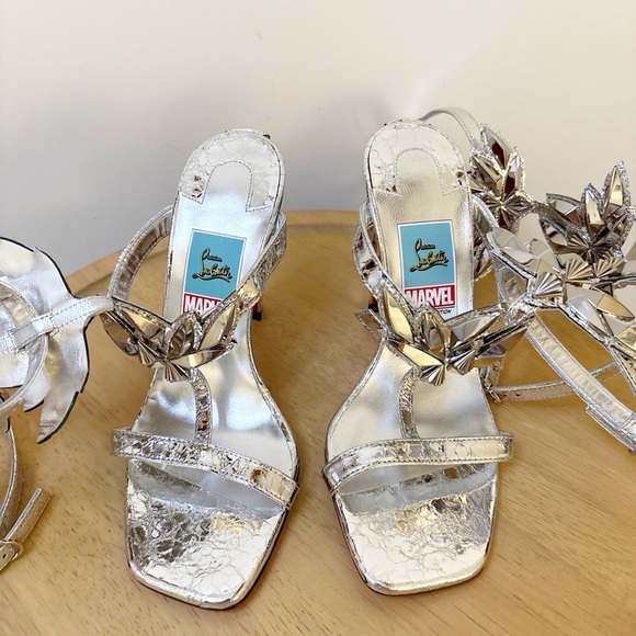 New Christian Louboutin x Marvel Sea Warrior Gladiator Heel - Picture 10 of 15